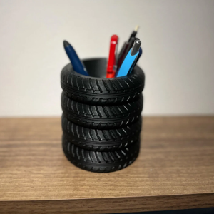 3D Lastik Şeklinde Kalemlik